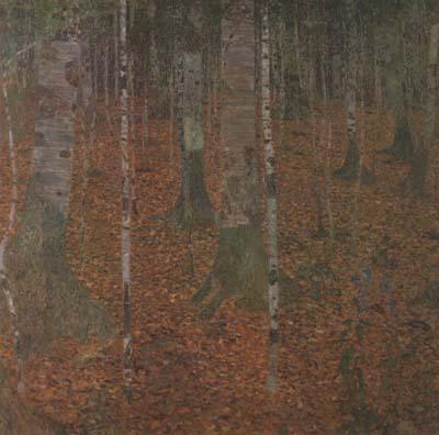 Gustav Klimt Birch Wood (mk20) oil painting picture